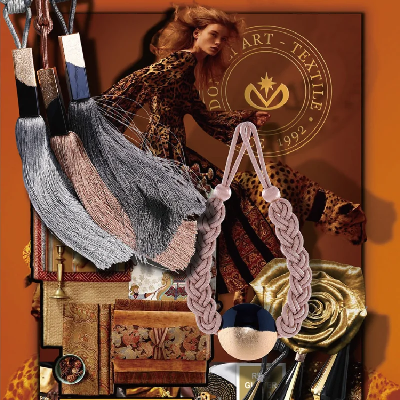 Curtain accessories – tassels, tiebacks and decorative trims
