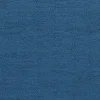 Blue and navy curtain fabric swatch with rich woven texture and deep, calming tones.