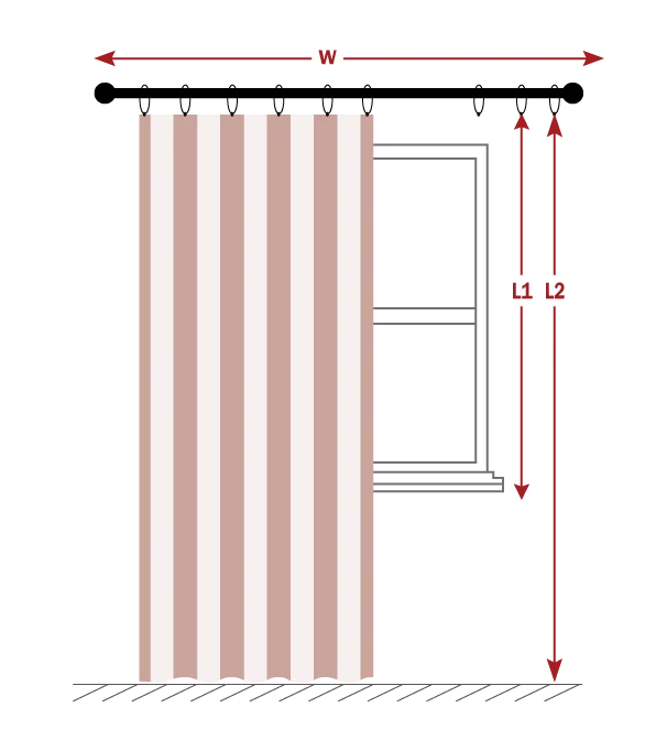 Measurement Instruction 3 窗帘矢量图 01 04