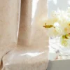 Botanic texture curtain for Japandi interiors