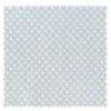 Blue-gray mosaic jacquard curtain fabric with soft geometric checker pattern