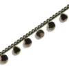 eden pom tassel trim with soft plush poms