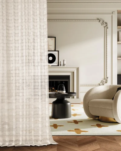 Lightflow Lace Curtain – Subtle Textured Voile