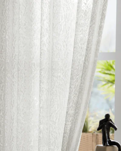 whisper texture sheer curtain