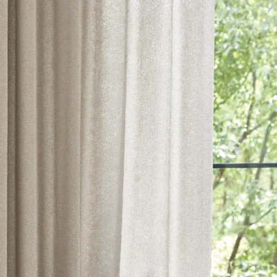 Light-filtering cloud veil curtain in jacquard texture for modern interiors
