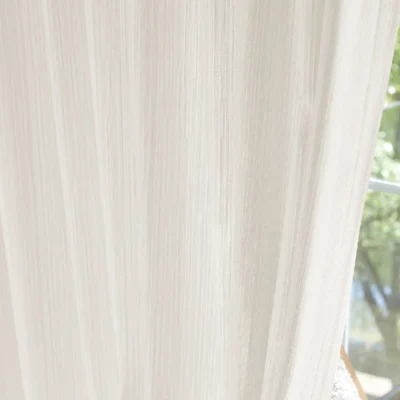 Cloud Veil Curtain – Lightweight Chenille Sheer with Soft Flow