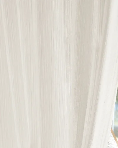 Cloud Veil Curtain – Lightweight Chenille Sheer with Soft Flow