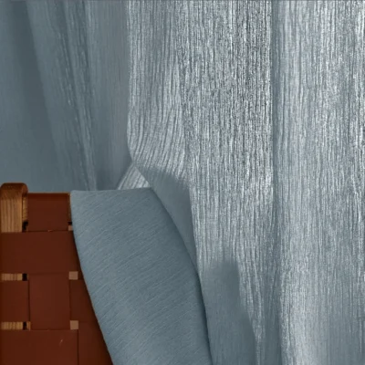 Cloud Veil Curtain – soft chenille sheer panel