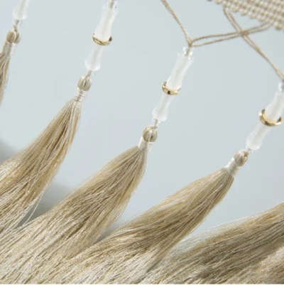 Zen curtain fringe decorative trim