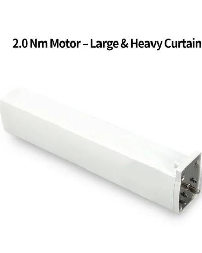 2.0 Nm motor for silent motorised curtain track – large and heavy curtains by Lemonho