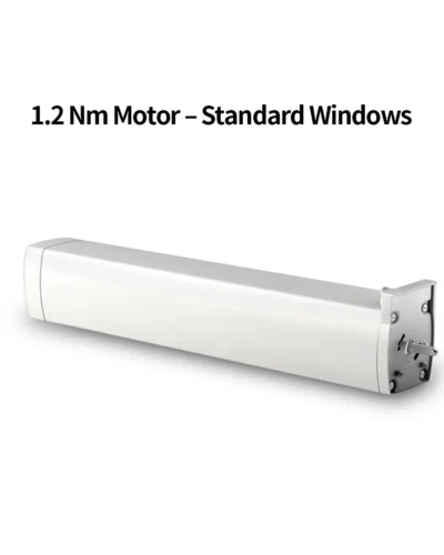 1.2 Nm motor for silent motorised curtain track – standard windows by Lemonho