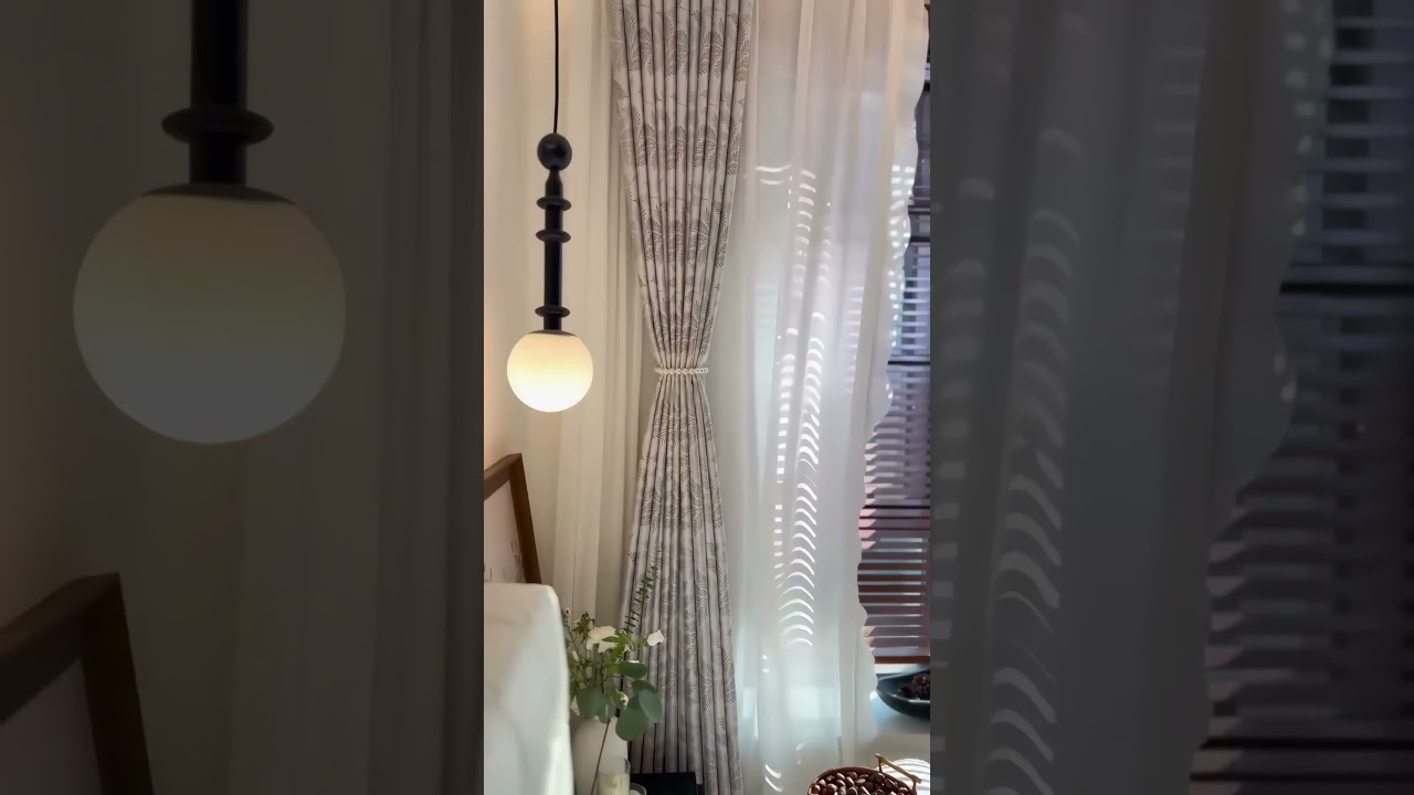 Botanic Print Curtain | Light-Filtering Elegance (Made to Measure) | Lemonho