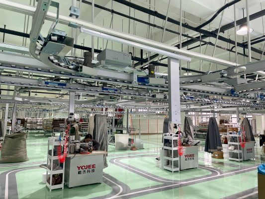 Lemonhone custom curtain production facility with smart equipment