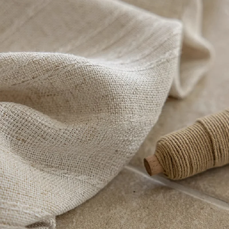 Cotton and linen curtains – breathable natural fabrics for cozy interiors