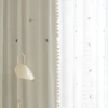 Starry Weave Curtain with embroidered stars on sheer jacquard fabric – dreamy and light-filtering