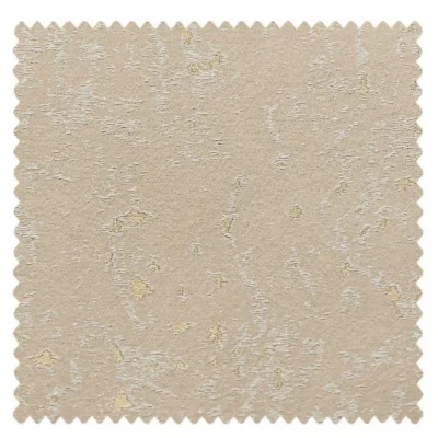 High-precision curtain fabric swatch in warm beige with gilded texture, part of the Gilded Texture Curtain series.