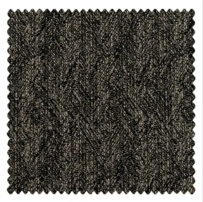 Charcoal brown curtain with subtle texture in minimalist living room – part of Ivory Breeze Collection