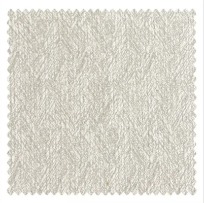 High-Density Warm Ivory Woven Curtain Fabric – KDL-X117-08