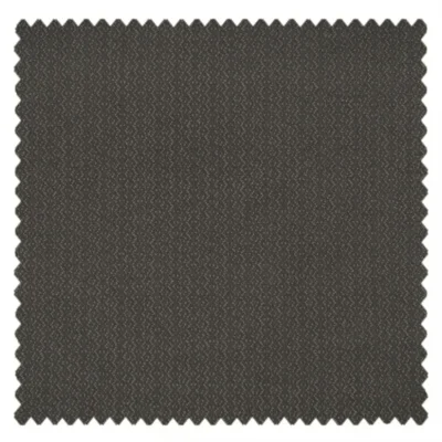 Charcoal brown woven fabric swatch for Earthline Curtain – nature-inspired drapes with soft shading by Lemonhone.