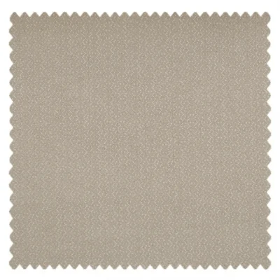 Warm beige woven fabric swatch for Earthline Curtain – nature-inspired drapes with soft shading by Lemonhone.