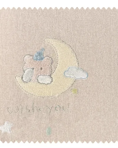 Love & Sweetheart Curtain Set – Pink Embroidered Drapes with Sheer Layer for Kids’ Room