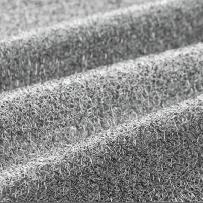 Ripple sheer curtain fabric with subtle wave-like texture and light-dimming design, ideal for soft daylight interiors.