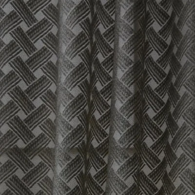 Serene Weave Sheer Curtain in dark jacquard texture, soft light and calm tone