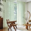 Willow Whisper Curtain hanging in a light-filled room