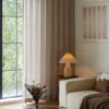 Cloud Veil Jacquard Curtain – Elegant Sheer Layers for Modern Interiors