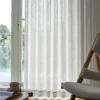Botanic Veil Curtain – Jacquard Sheer Panel for Soft Light Filtering