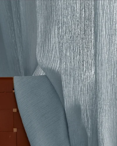 Cloud Veil Curtain – soft chenille sheer panel