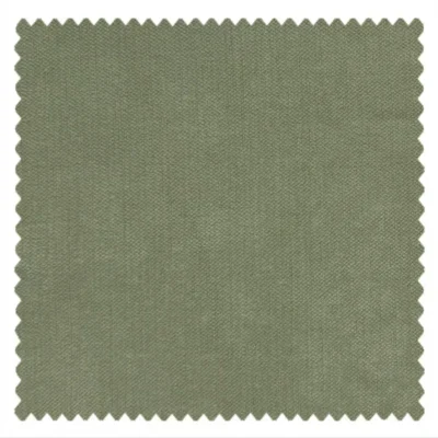 Sage green curtain fabric swatch – soft muted olive