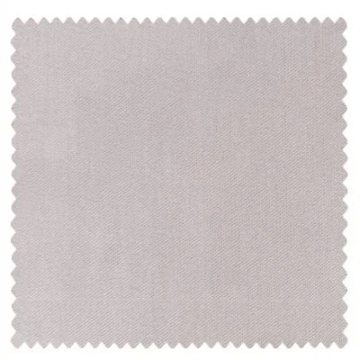 Soft lilac grey fabric swatch with subtle linen texture