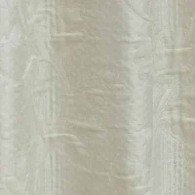 Silent Vine Jacquard Curtain with subtle botanical relief texture, styled beside a table