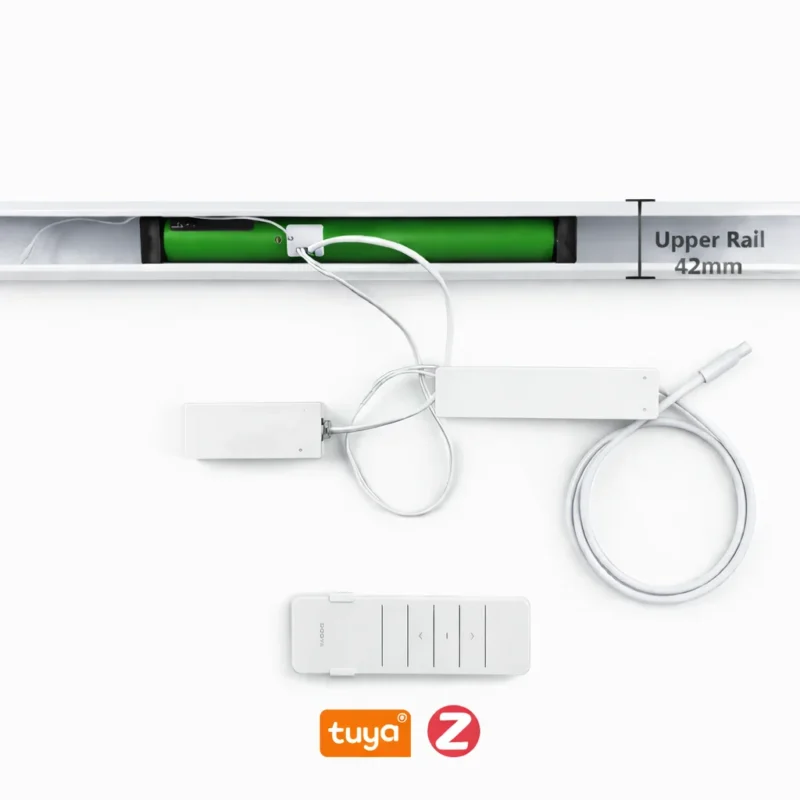 Motorized Honeycomb Blind Smart Control Kit with Tuya Zigbee Support