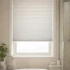 Semi-Blackout Waterproof Honeycomb Blind in a modern bathroom window