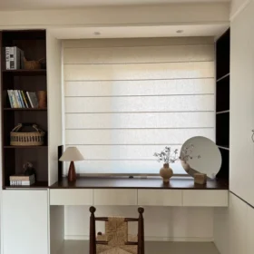 custom roman shades australia – modern minimal made to measure roman shade in full colour range