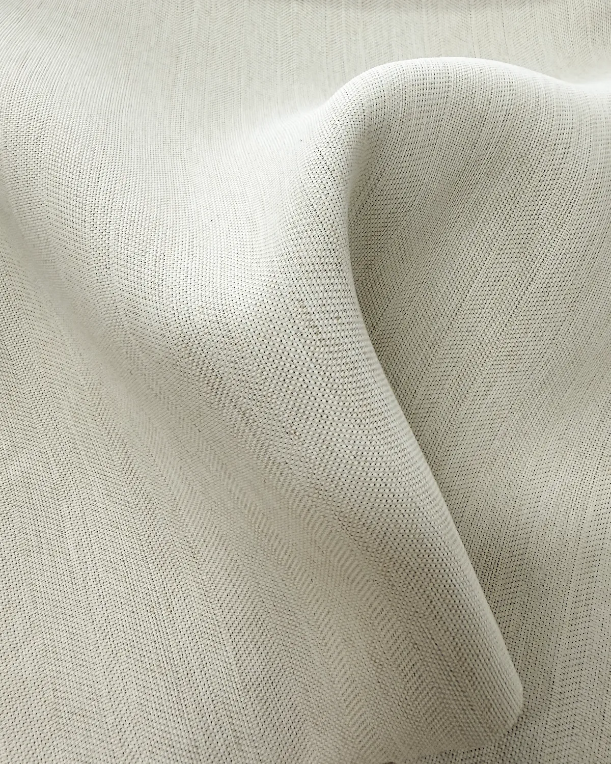 Whisper Weave blackout curtain fabric detail with soft textured surface