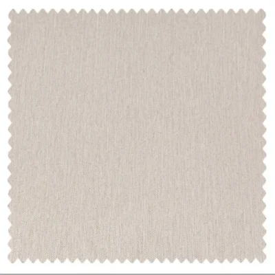 Blush pink blackout curtain fabric swatch with fine woven texture