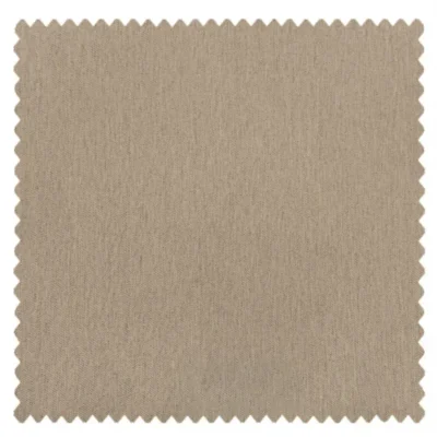 Whisper Weave blackout curtain fabric detail in warm taupe with soft texture