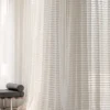 Frosted Feather Sheer Curtain in a soft neutral interior with airy fabric, soft natural light, and S-fold wave drape