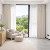 Whisper Weave Blackout Curtain in a soft textured light neutral tone