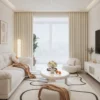 Serein blackout curtain in a calm textured style for modern interiors