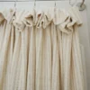 Luna Weave Curtain textured cotton-linen drapes with soft pleats by Lemonho